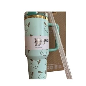 Stanley Mint Green Tumbler with Pochecco Print